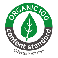 Organic Content Standard (OCS 100) logo